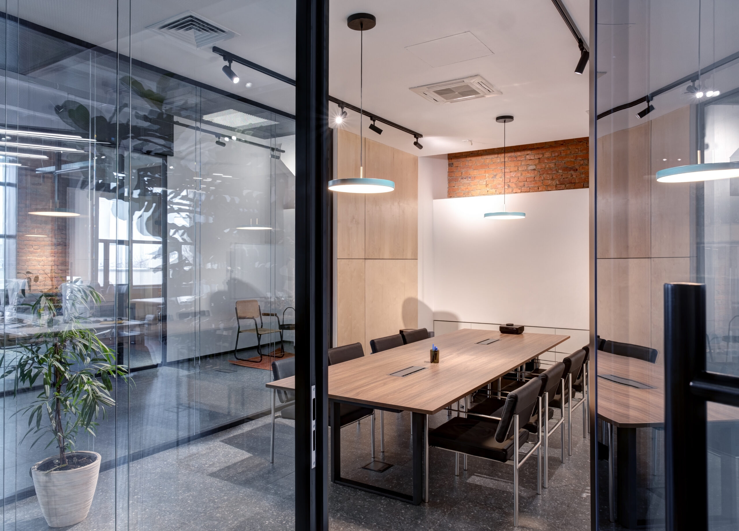 Interior,Meeting,Room,In,Modern,Space,Office